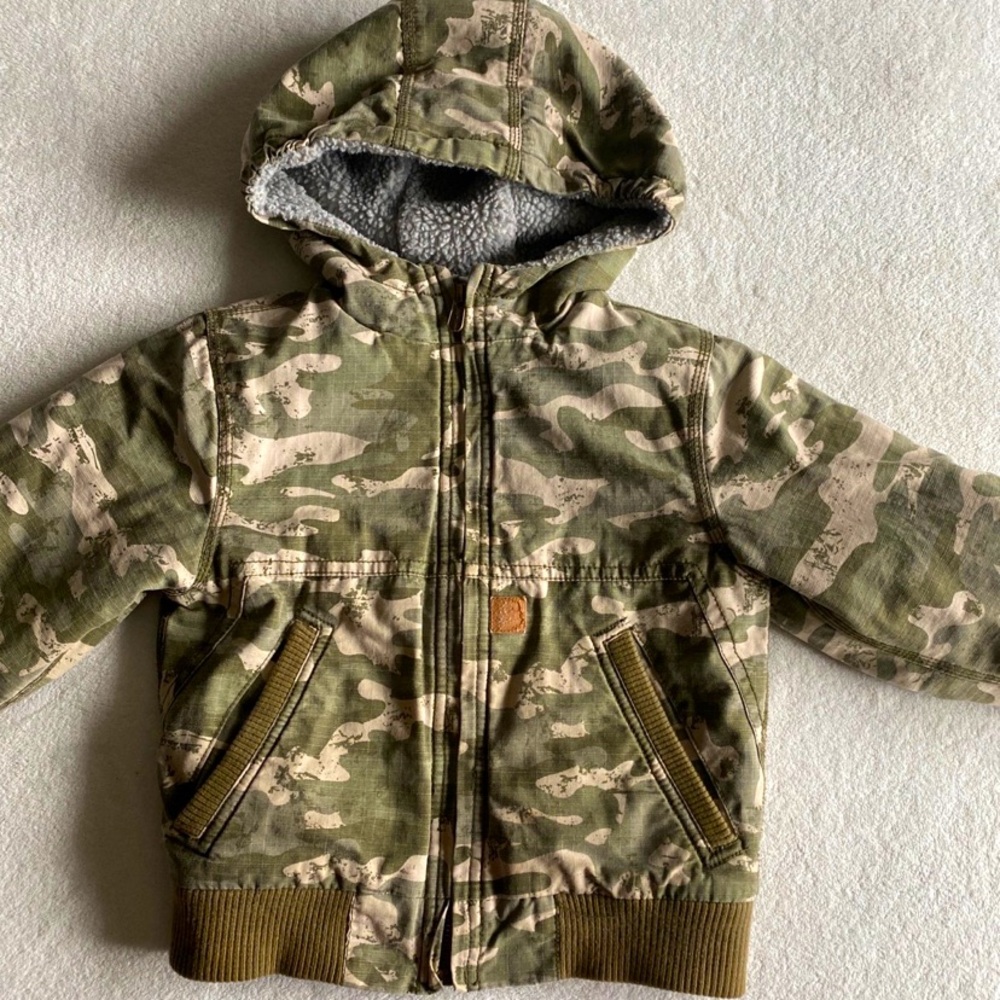 Carhartt Camo Fleece Lined Jacket 4T